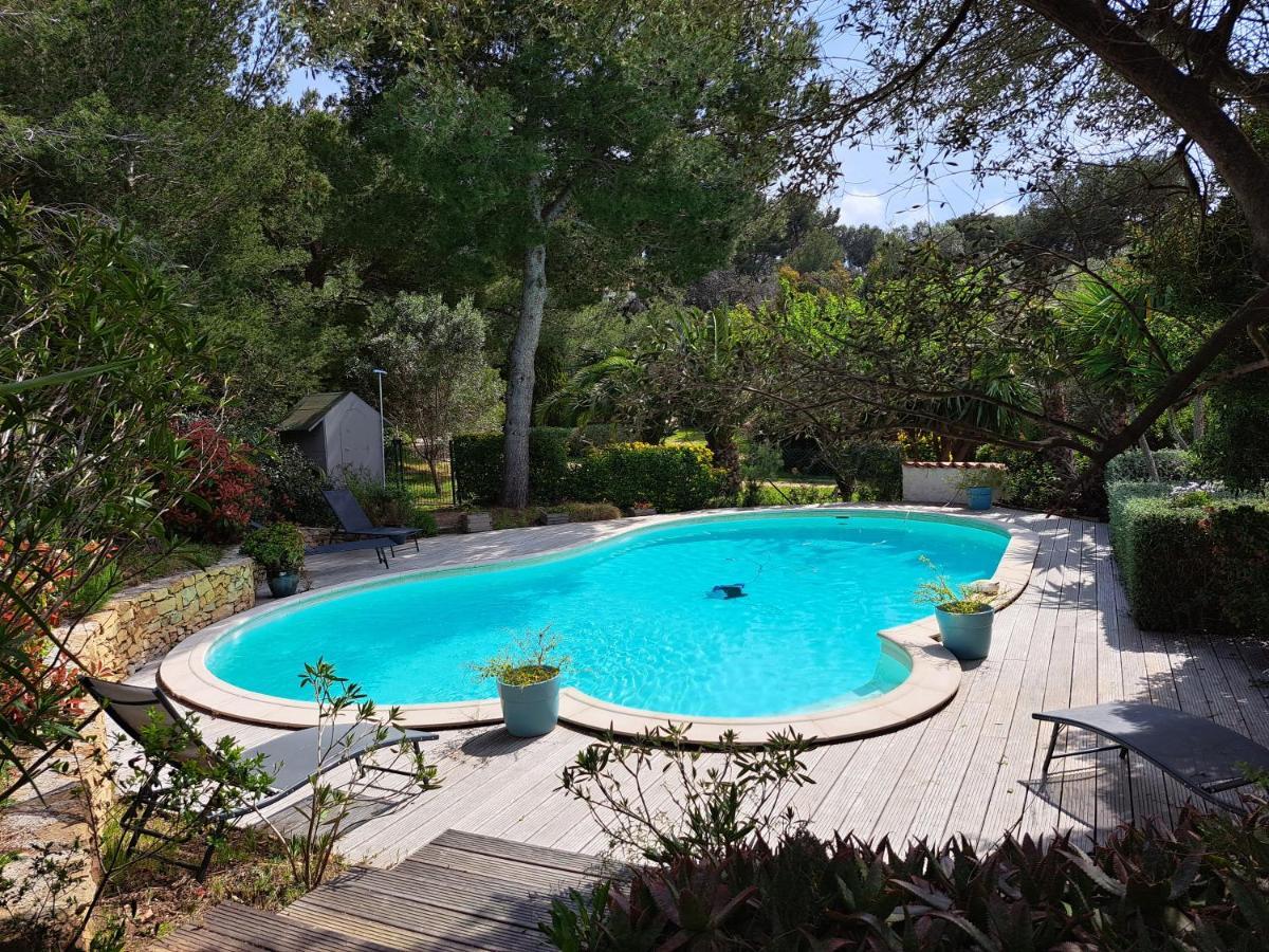 Rez De Jardin Villa Presqu'Ile De Giens Hyères Exteriér fotografie